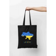 Шопер чорний «Україна»