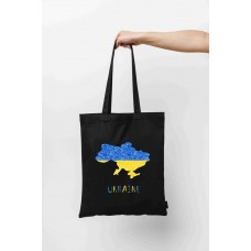 Шопер чорний «Україна»